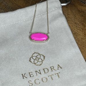 Kendra Scott Delaney Necklace in Pink